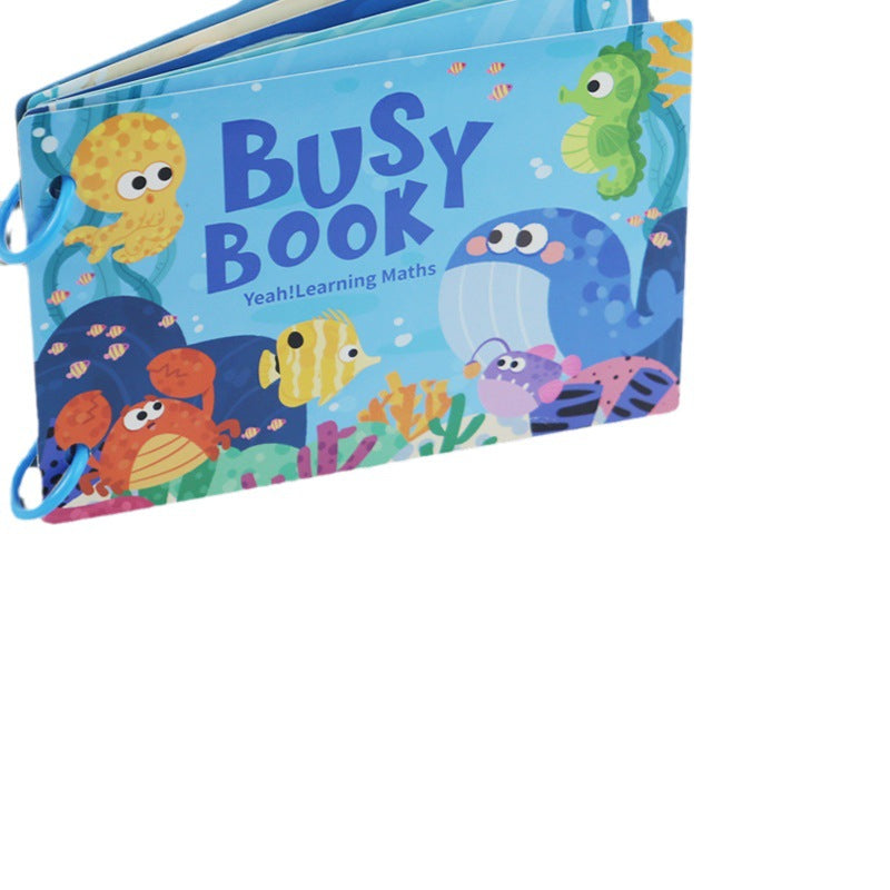 Early Education Busy Book Cognitive Puzzle