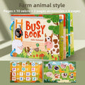 Early Education Busy Book Cognitive Puzzle